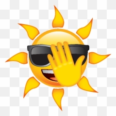 Laughing Stickers Free Download Emoji,Sun Emoticon Sunglasses