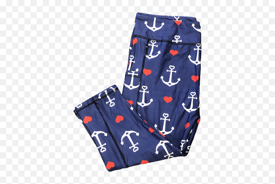 Anchors Aweigh Capri Legging With Pockets The Roffers Emoji,Snowman Emoji Shopify