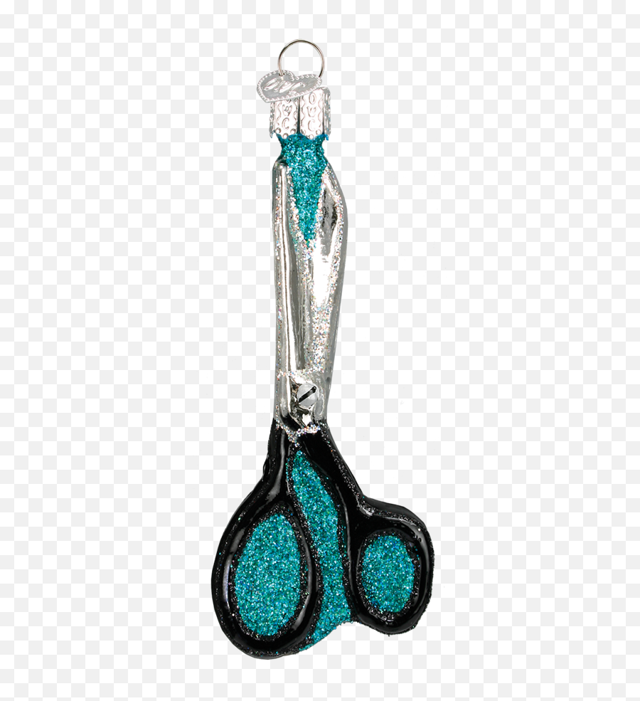 Old World Christmas Scissors Glass Ornament Emoji,Scissior Emoji