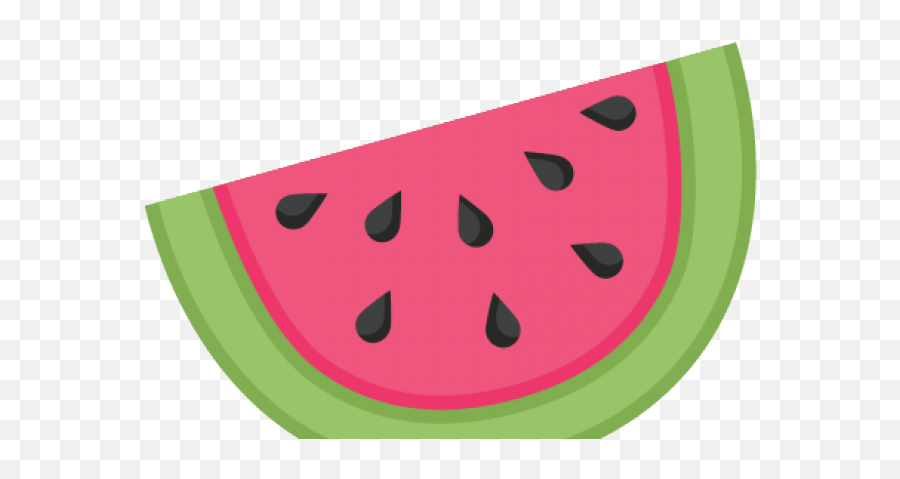 Melon Clipart Watermelon Plant - Half Watermelon Clip Art Half A Watermelon Clipart Emoji,Melon Emoji