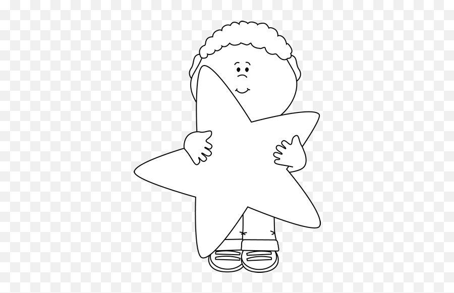 Little Star Clipart Black And White - Clip Art Library Emoji,Emoji Clip Art Star Black And White