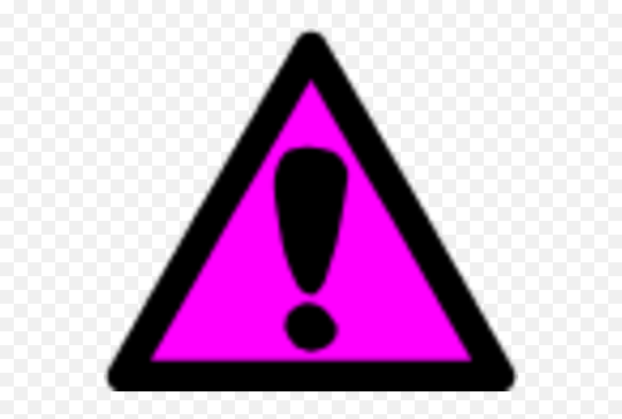 Attention Clipart - Clipart Suggest Emoji,Triangle With Exclamation Mark Emoji