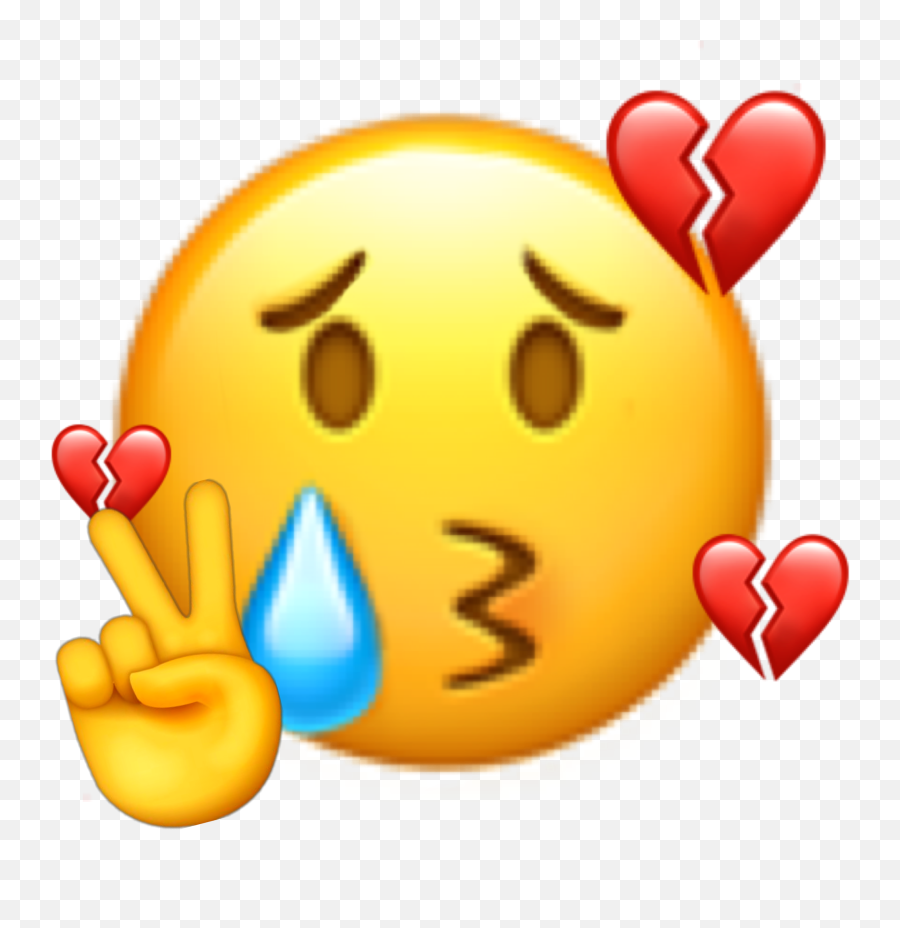 Sad Pretending Brokenhearted 329781618031211 By Jugofcoffee Emoji,Doggy Eyes Emoji