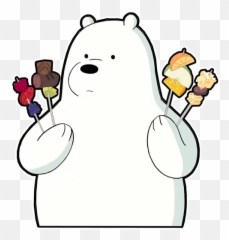 Telegram Sticker 7 From Collection We Bare Bears - Dot Emoji,We Bare Bears Emoji
