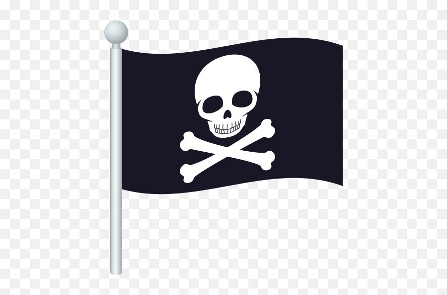 Emoji Pirate Flag To Copy Paste - Jolly Roger Svg Free,Pirate Emoji