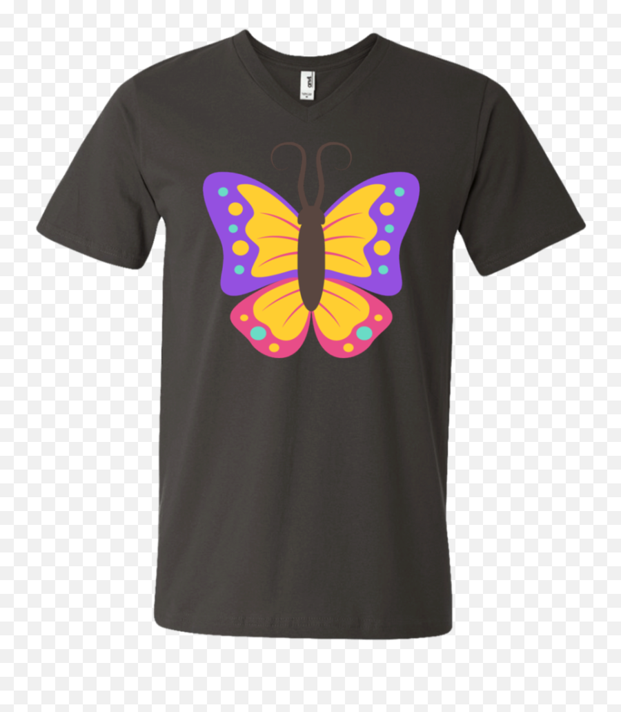 Beautiful Butterfly Emoji Menu0027s V - Neck Tshirt U2013 That Merch So There Is This Girl Who Kinda Stole My Heart She Calls Ne Daddy,Cd Emoji