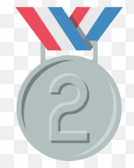 2nd Place Medal Emoji High Definition Big Picture And - 2nd Place Medal Emoji Png,Emoji Places