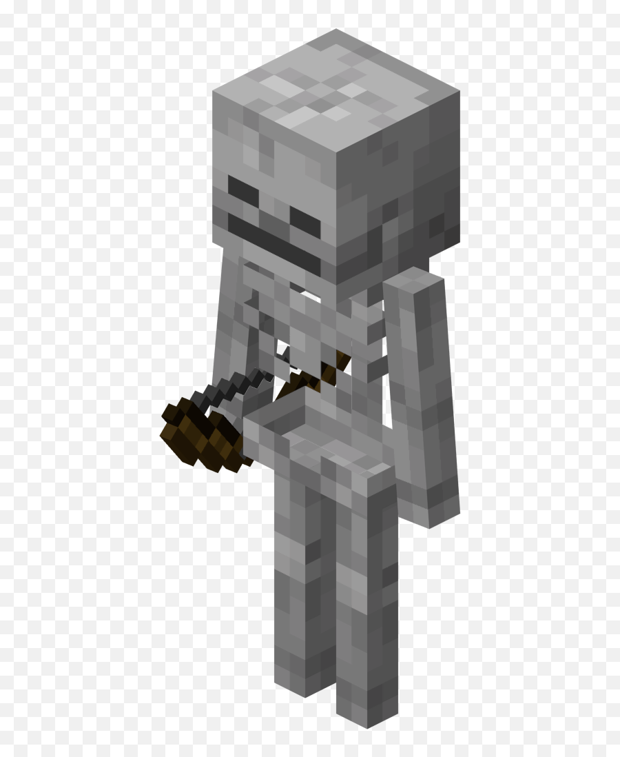 Minecraft Skeleton - Skeletons Minecraft Emoji,Minecraft Emoji Heads