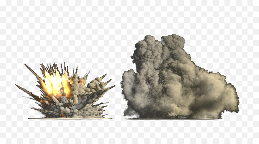 Download Explosion Flame Mushroom Cloud - Explosion Cloud Transparent Emoji,Facebook Emoticons Mushroom Cloud