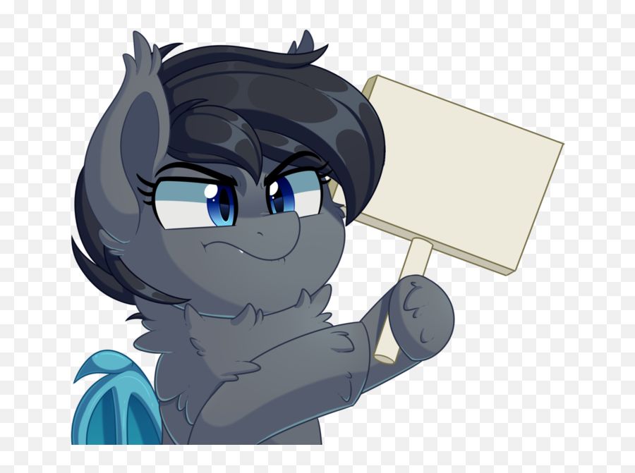 Thegamblehorse Bat Pony - Fictional Character Emoji,Playing With My Emotions Party Cancelled Meme