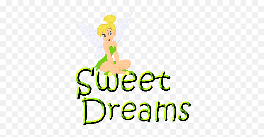 Sweet Dreams Glitter Scraps Day English Good Night - Tinkerbell Good Night Emoji,Good Night Sweet Dreams Emoticons
