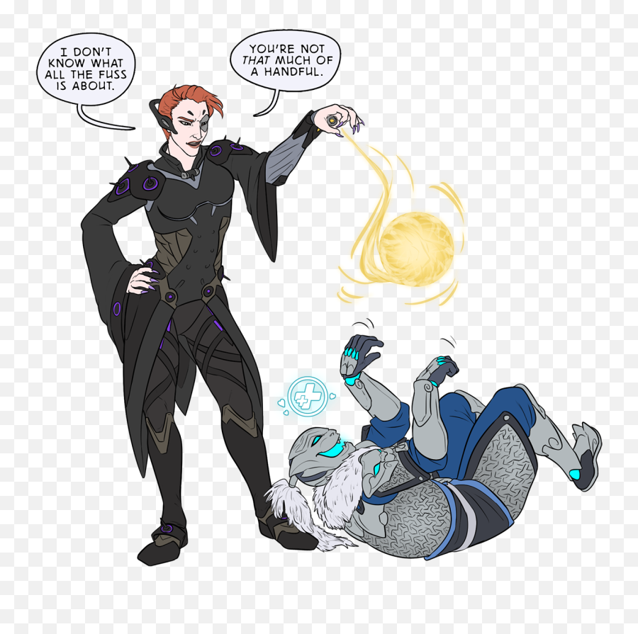 Pin - Genji And Moira Comic Emoji,Hanzo Feeling Emotions Comic