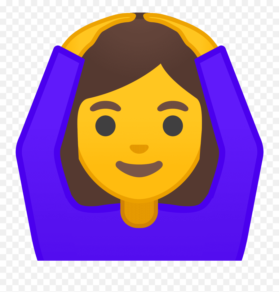 Woman Gesturing Ok Emoji Clipart - Emoji,Okay Hand Emoticon