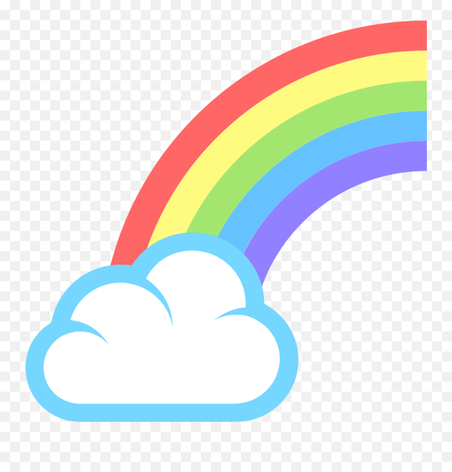 Rainbow - Emoji De Arcoiris De Whatsapp,Rainbow Emoji