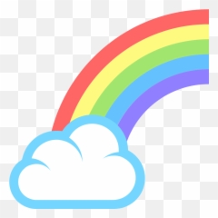 Rainbow - Emoji De Arcoiris De Whatsapp,Rainbow Emoji