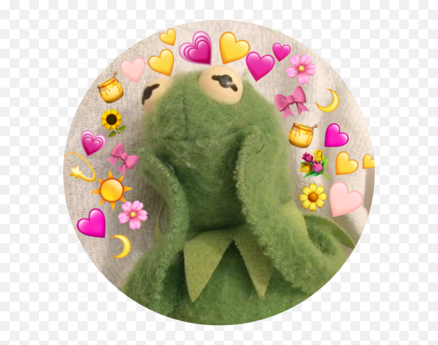 Kermitthefrog Kermitmeme Emoji Sticker - Meme Apaixonado Sapo,Plush Emojis