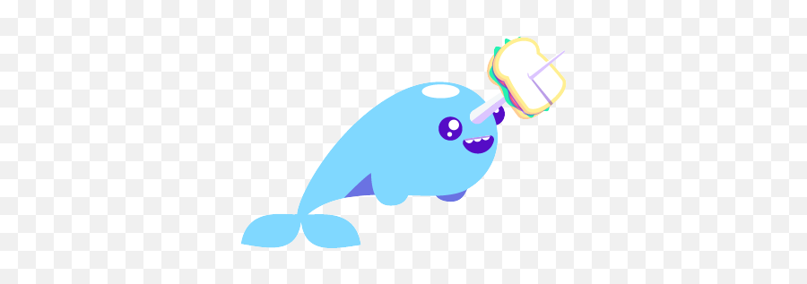 Narwhal Life - Fish Emoji,Narwhal Emoji