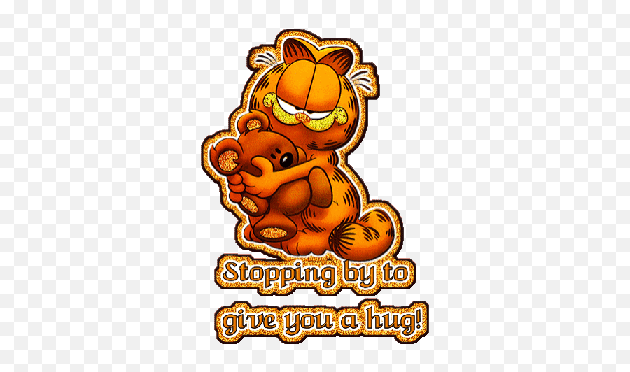 Top Keep Smiling Stickers For Android U0026 Ios Gfycat - Hugs And Kisses Garfield Emoji,Garfield Emojis For Android