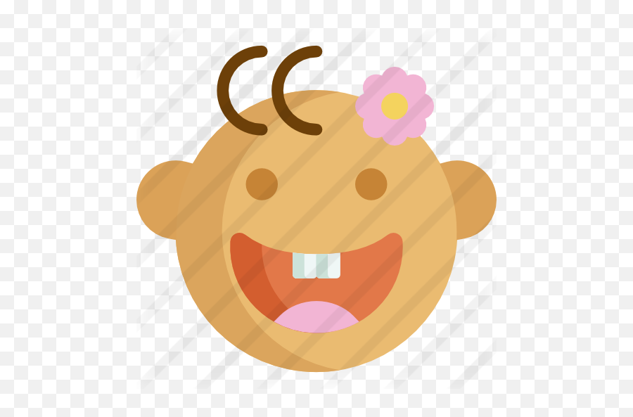 Baby Girl - Free People Icons Happy Emoji,Emoticon Baby Girl