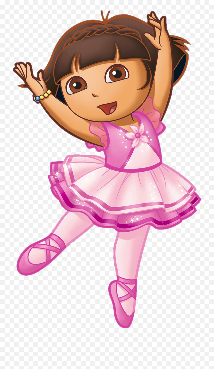 Dora The Explorer Cartoon Goodies - Dora Ballet Emoji,