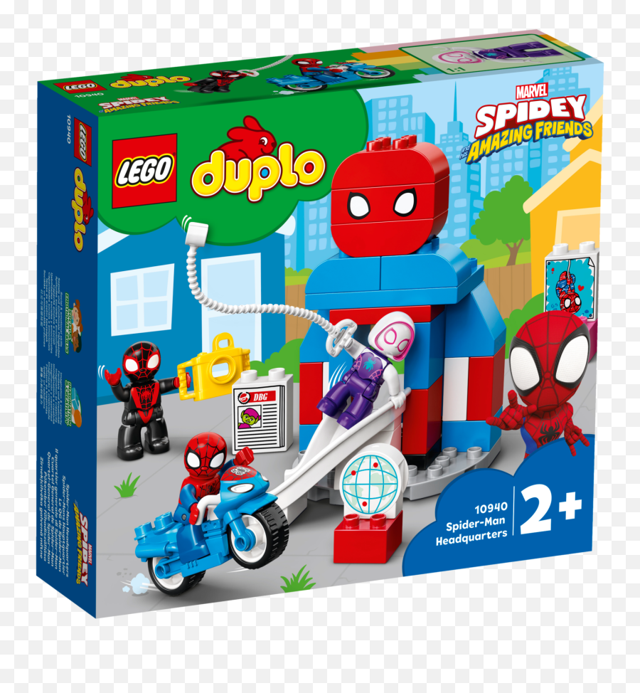 Lego10940 Spider - Man Headquarters Banbatoymaster Duplo Spider Man Emoji,Spiderman Eyes Emotion