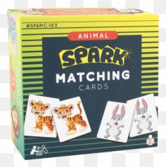 Spark Animal Matching Cards - Game Emoji,Emotion Cards For Children Slp