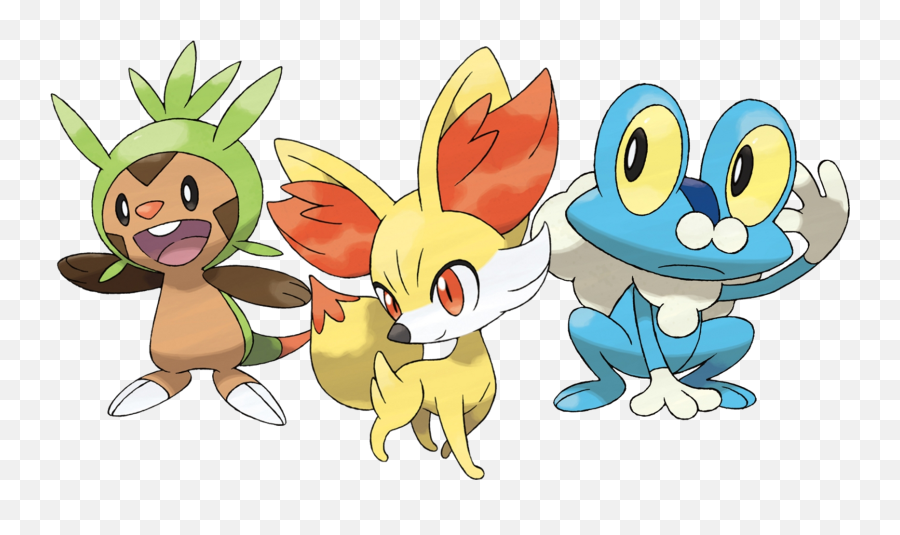 Main Pokemon Game And Why - Pokemon X Starters Emoji,Fennekin Happy Emotion