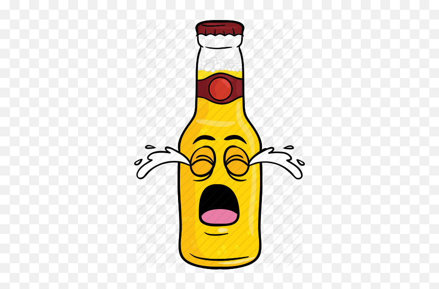 Alcohol Beer Bottle Brew Cartoon Emoji Icon - Download On Iconfinder Cartoon Beer Bottle Drawing,Bottle Emoji