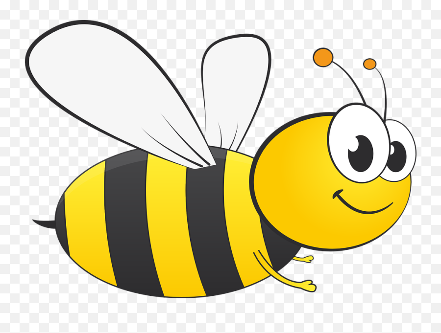 Bee Clipart Transparent Background - Transparent Background Bee Clipart Emoji,Hi Res Bee Emojis