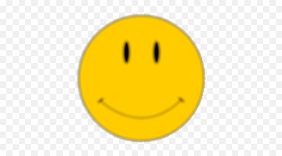 Blurry Smiley Face - Roblox Sombolos Mas Conocidos Emoji,Smiley Emoticon For Lol