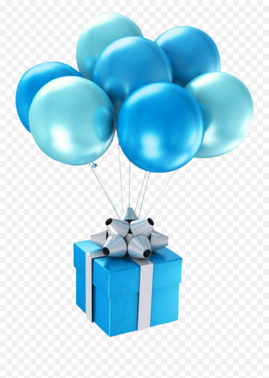 The Most Edited Objects Picsart - Birthday Balloon Blue Png Emoji,Emoticon With Floers