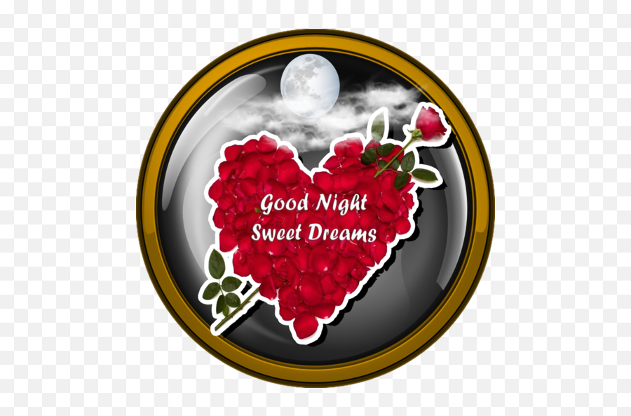 Good Night Love Images 16 - Full Moon Emoji,Goodnight Emoji Text