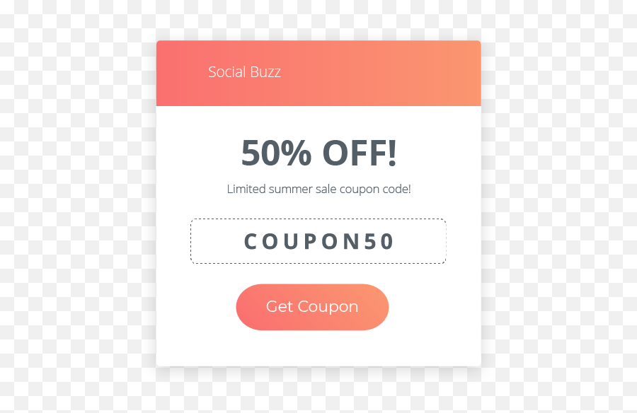 Build Social Proof U0026 Get More Conversions Socialbuzz Emoji,50% Off Sale Emoji