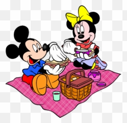 Mickey U0026 Minnie Picnic Desenho Dumbo Mickey E Minie Mickey Emoji,Weenie Emoticon