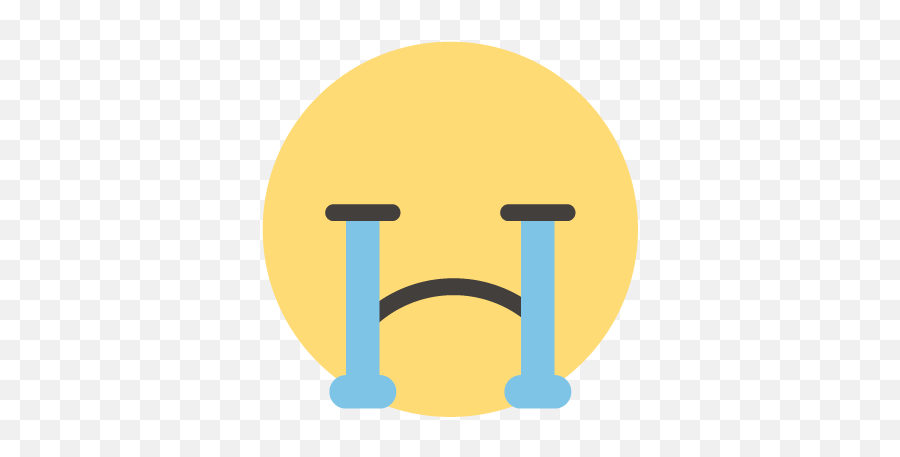 Cry Icon Iconbros - Dot Emoji,Crying Emoticon Text