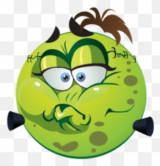 Monster Emoji Decal,Barf Emoji