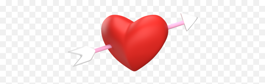 Cupid Arrow 3d Illustrations Designs Images Vectors Hd Emoji,Cupid Heart Emoji