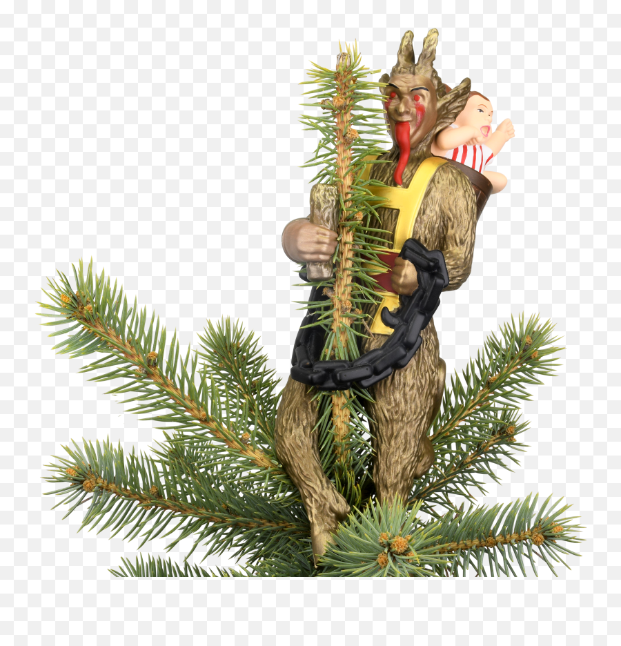 Creepy Krampus Tree Topper For Christmas Or Halloween Trees Emoji,Bruning Christmas Tree Emoji
