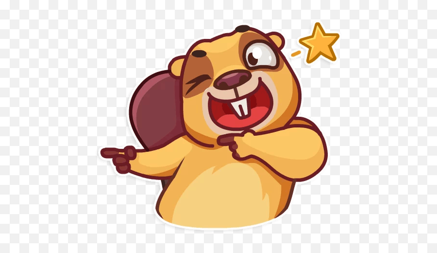 Winking Telegram Stickers Sticker Search Emoji,Gopher Emoji