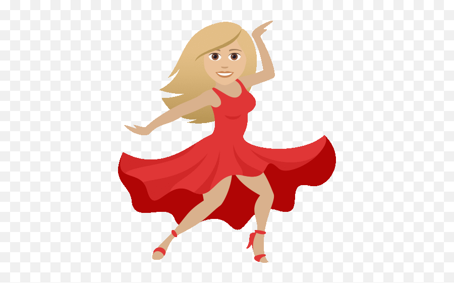 Dancing Woman Joypixels Sticker - Dancing Woman Joypixels Emoji,Ballerina Emoji