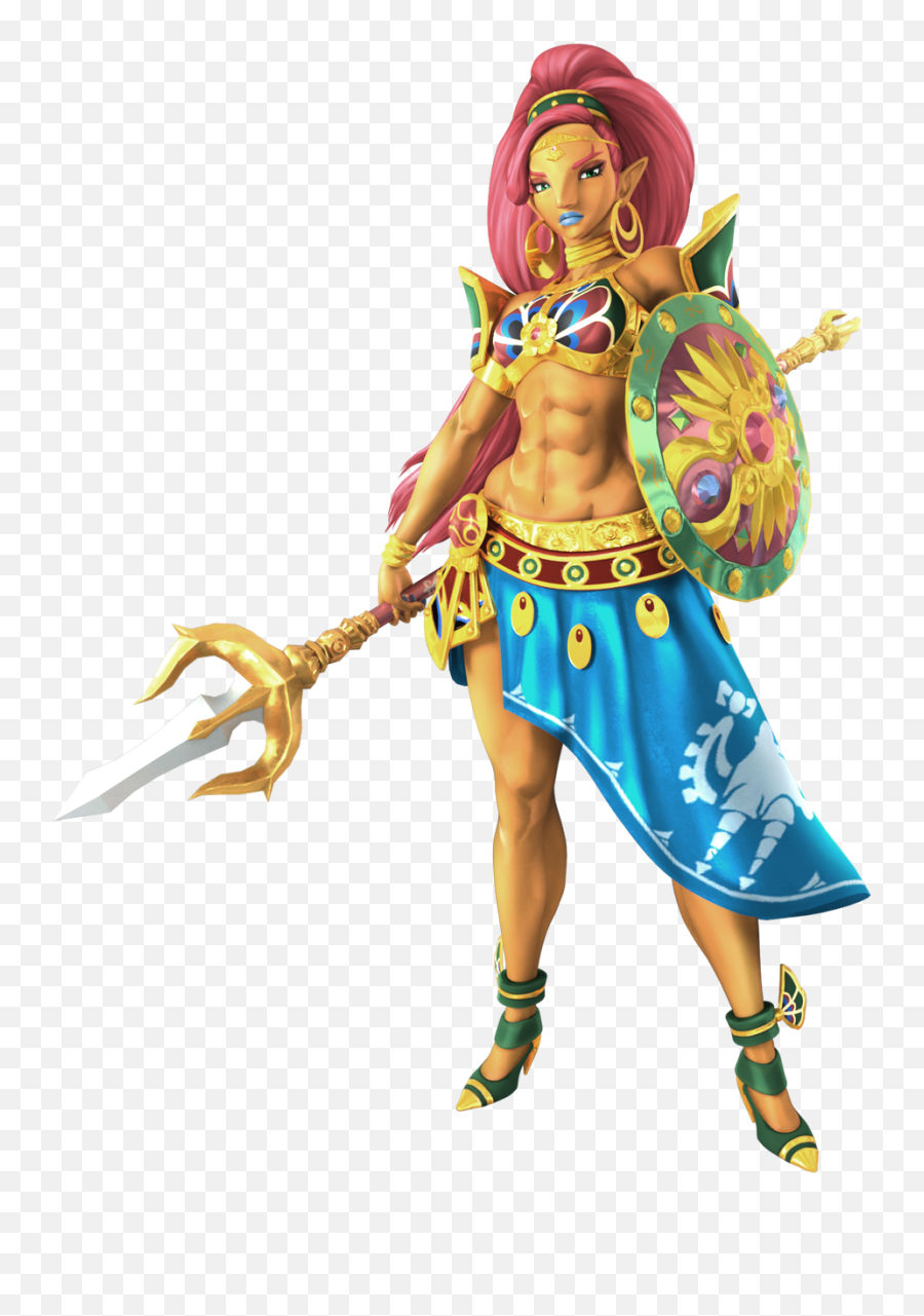 Zelda Urbosa Transparent Background Png Mart Emoji,Trident Emoji Gaming