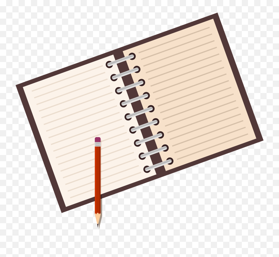 Notebook Clipart Free Download Transparent Png Creazilla - Horizontal Emoji,Textbook Emoji