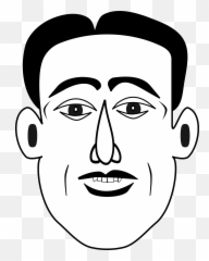 Free Emotion Images Download Free Clip - Dad Face Cartoon In Black And White Emoji,Work Emotion Xd9