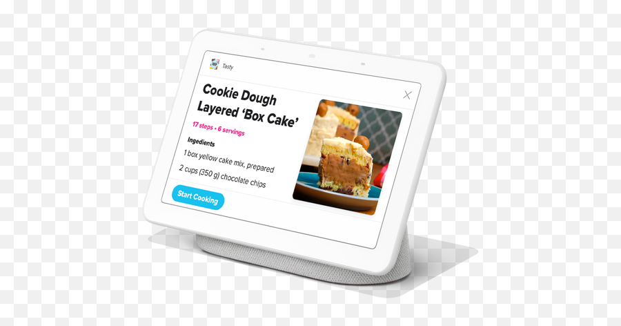Tasty Google Assistant - Google Home Hub Recipes Emoji,Tasty Emoji