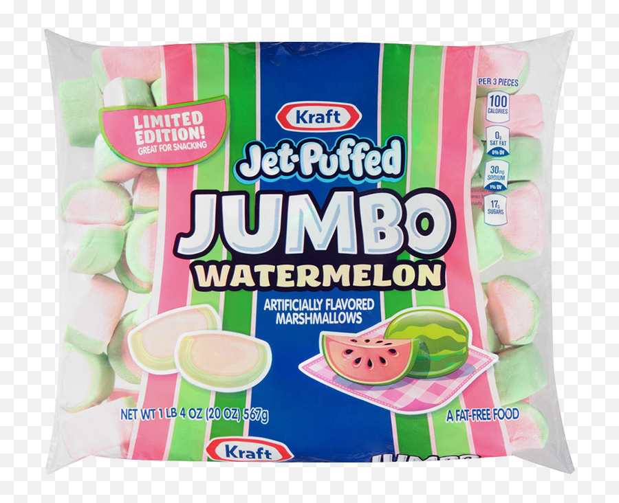 Jumbo Watermelon Marshmallows - Ebay Jet Puffed Marshmallows Emoji,Emoji Pop Tarts