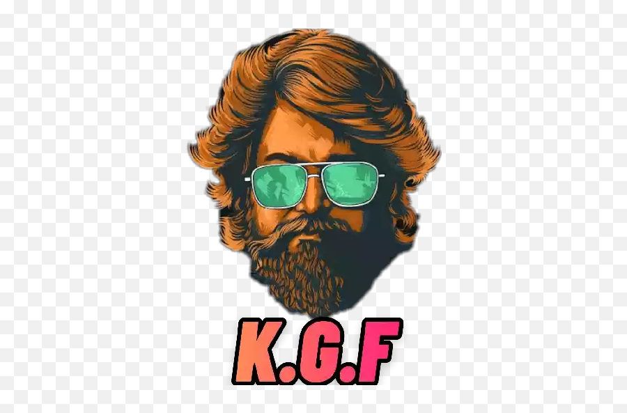 Kgf Dialogue Stickers For Whatsapp You Can Also Use This - Hair Design Emoji,Whatsapp Emoji Hindi Songs