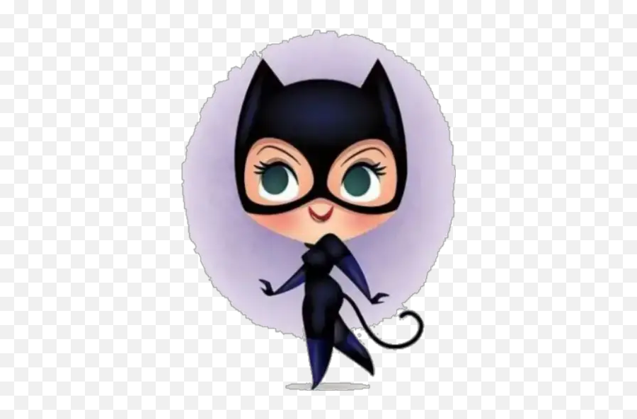 Chicas Latigo Stickers Para Whatsapp - Cat Woman Cute Emoji,Emojis De Amor Con Movimiento