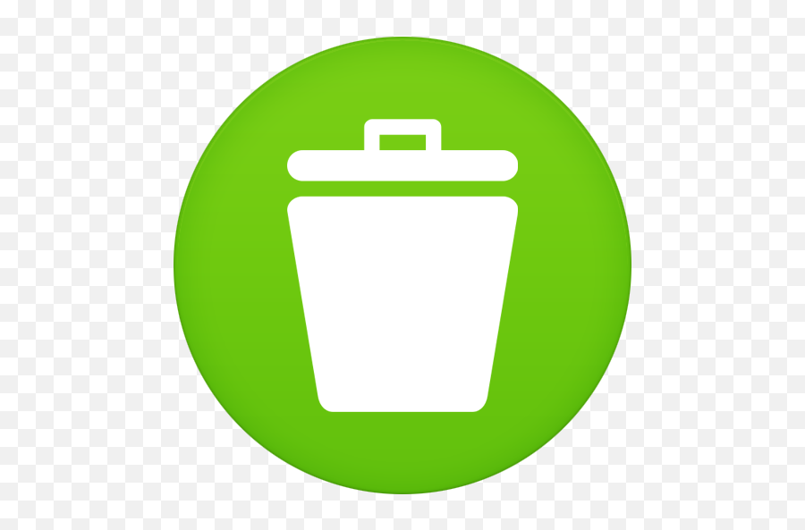 Trash Icon - Circle Trash Icon Emoji,Trash Emoji Android