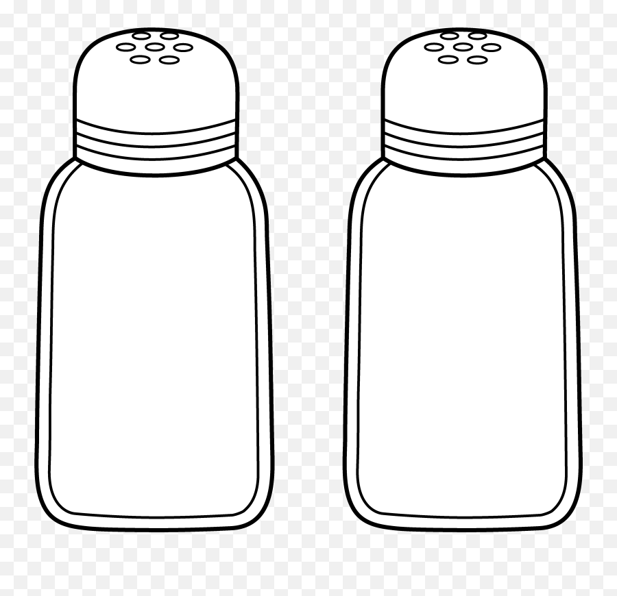 Free Shaker Cliparts Download Free - Salt And Pepper Drawing Clipart Emoji,Salt Emoji Transparent