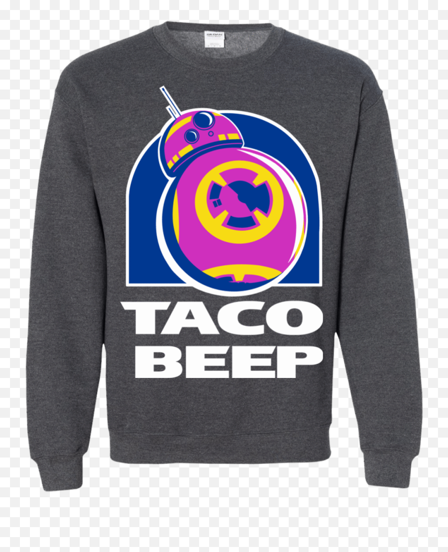 Taco Beep Crewneck Sweatshirt - Camaro Ugly Christmas Sweater Emoji,Rtaco Emoticon